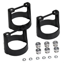 Load image into Gallery viewer, AutoMeter 2230 GAUGE BRACKET  KIT, 2 1/16", BLACK COMPOSITE, QTY 3