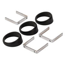 Load image into Gallery viewer, AutoMeter 2234 GAUGE MOUNT, ANGLE RINGS, 3 PCS., BLACK, FOR 2 1/16" GAUGES