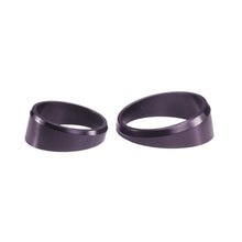 Load image into Gallery viewer, AutoMeter 2234 GAUGE MOUNT, ANGLE RINGS, 3 PCS., BLACK, FOR 2 1/16" GAUGES