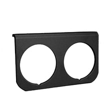 Load image into Gallery viewer, AutoMeter 2237 GAUGE MOUNTING PANEL, DUAL, 2 1/16", BLACK, ALUMINUM