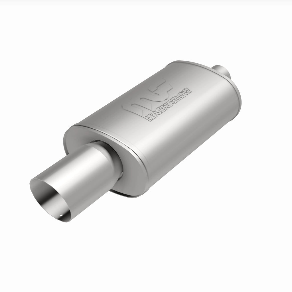 MagnaFlow Exhaust Products 14827 Straight-Through Performance Muffler; 2.25/4in. Center/Center; 5x14x8 Body