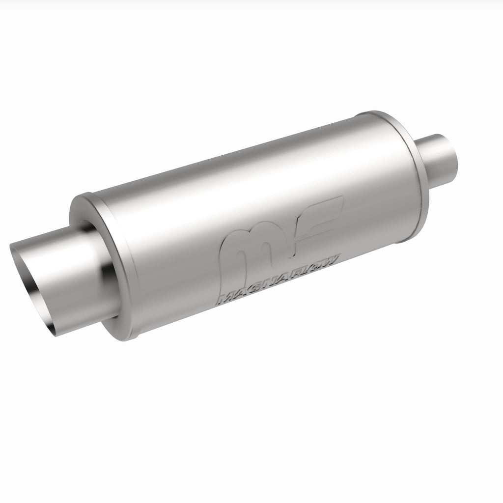 MagnaFlow Exhaust Products 14821 Straight-Through Performance Muffler; 2.25/4in. Center/Center; 6x14x6 Body
