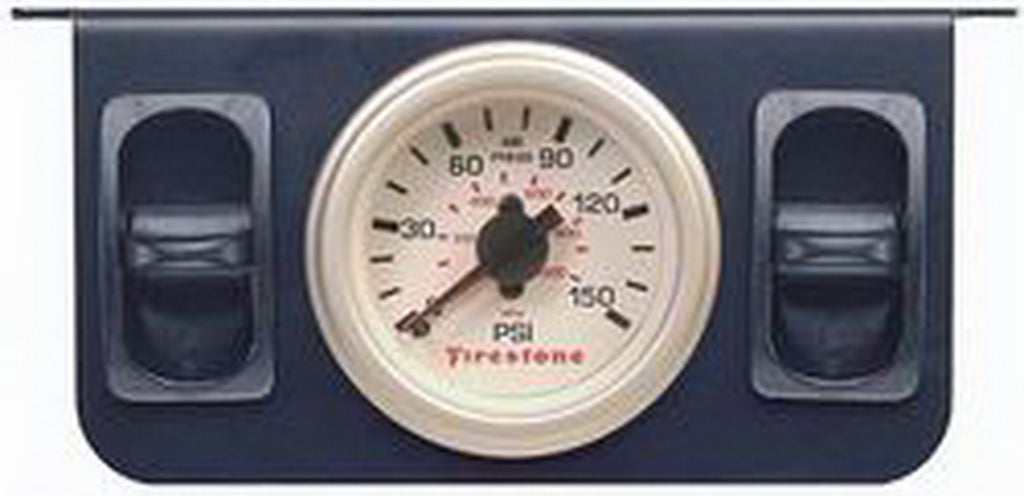 Firestone Ride-Rite WR17602260 Metal Dual Electric White Gauge