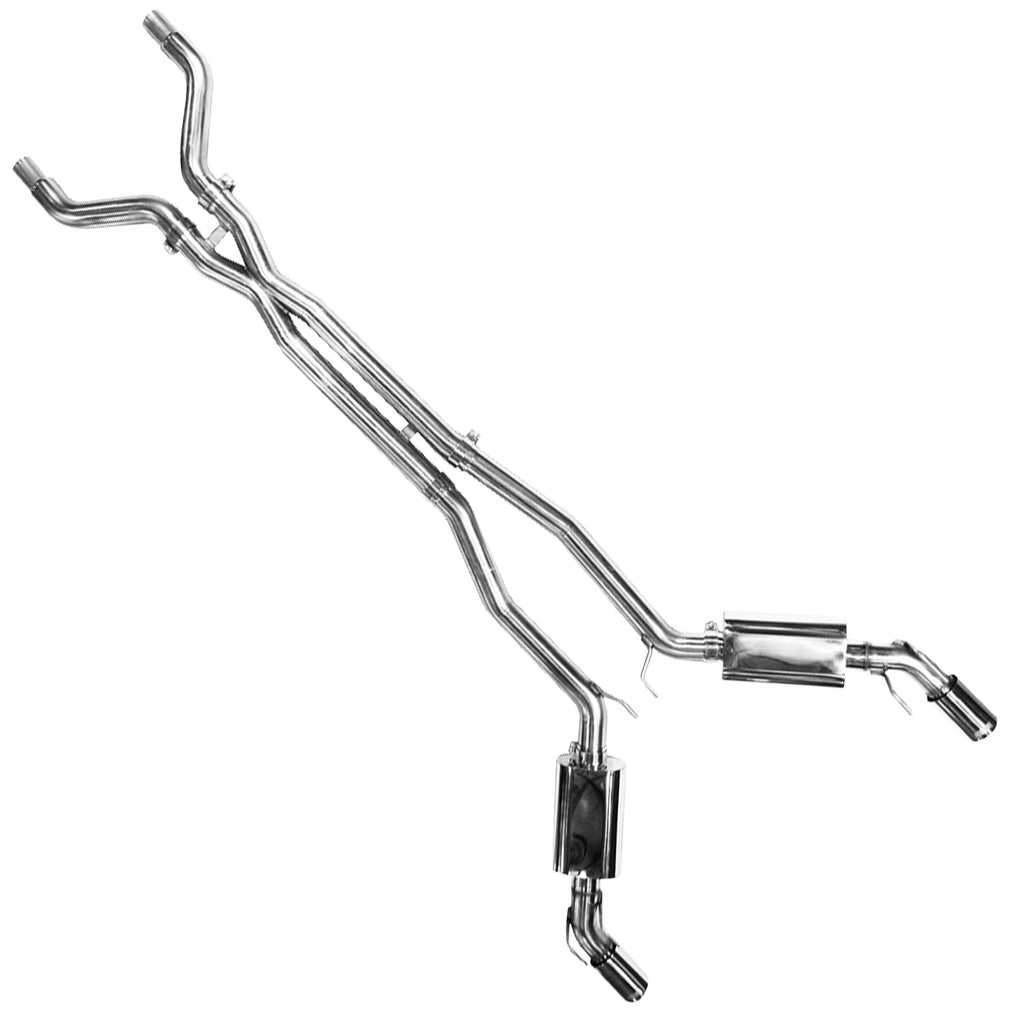Kooks Custom Headers 22504200 3in. Cat-Back Exhaust w/SS Tips. 2010-2015 Camaro SS. Connects to OEM. for Select Chevrolet Camaro
