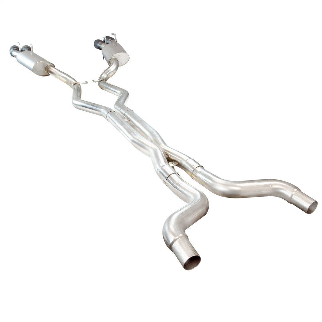 Kooks Custom Headers 22504280 3in. Cat-Back Exhaust w/Quad SS Tips. 2010-2015 Camaro SS/ZL1. Connects to OEM. for Select Chevrolet Camaro