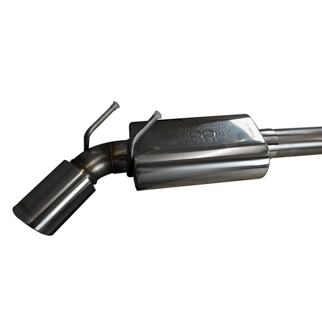 Kooks Custom Headers 22506100 2-1/2in. SS Axle-Back Exhaust w/SS Tips. 2010-2015 Camaro SS. for Select Chevrolet Camaro