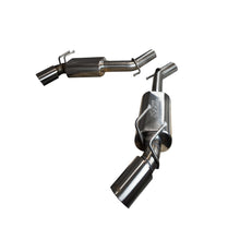 Load image into Gallery viewer, Kooks Custom Headers 22506100 2-1/2in. SS Axle-Back Exhaust w/SS Tips. 2010-2015 Camaro SS. for Select Chevrolet Camaro
