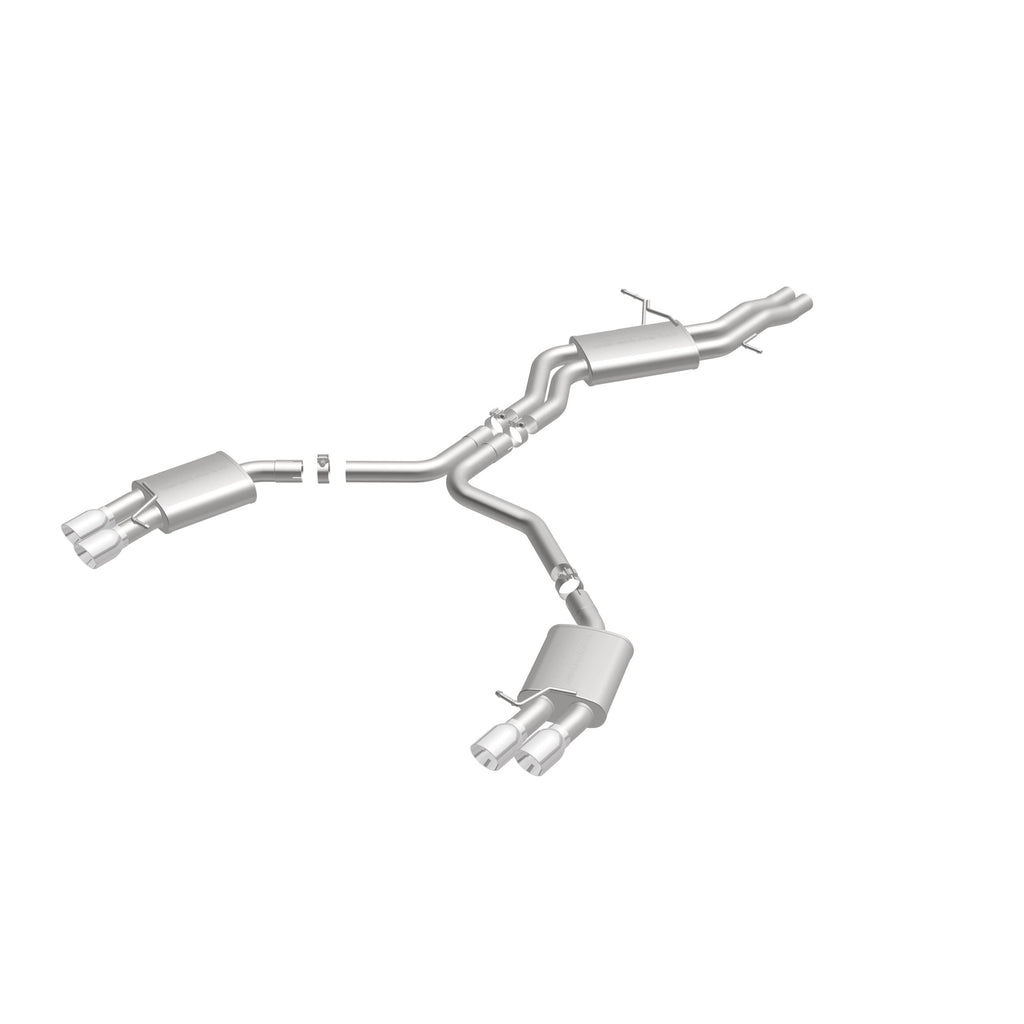 MagnaFlow Exhaust Products 16598 Sport Series Polished Cat-Back System for Select Audi S5