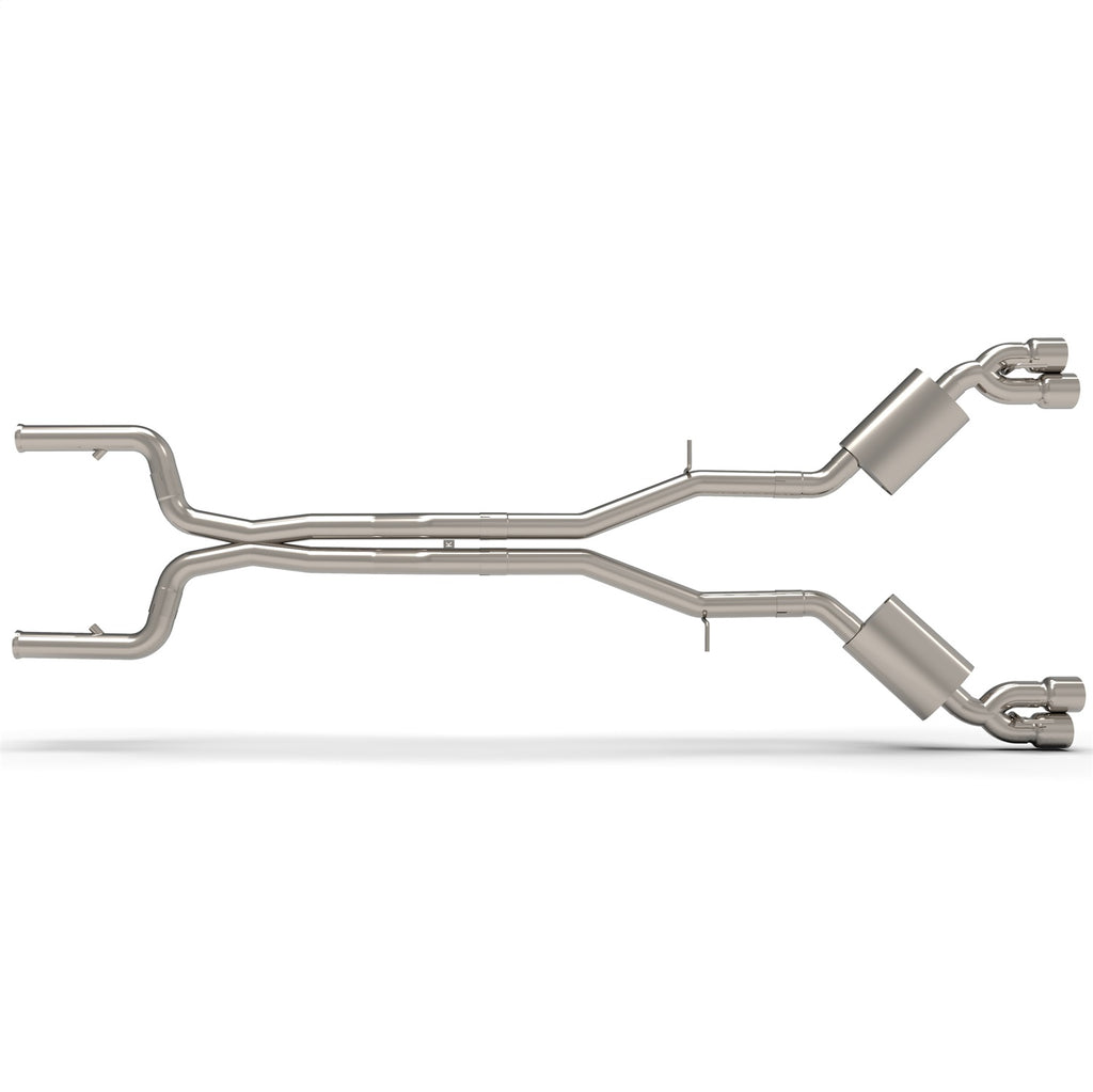 Kooks Custom Headers 22605151 3in. SS Comp. Only Header-Back Exhaust w/SS Quad Tips. 2016-2024 Camaro SS/ZL1. for Select Chevrolet Camaro