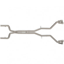 Load image into Gallery viewer, Kooks Custom Headers 22605151MD 3in. Competition Only Header-Back Muffler Delete Exhaust w/Polished Quad Tips. for Select Chevrolet Camaro