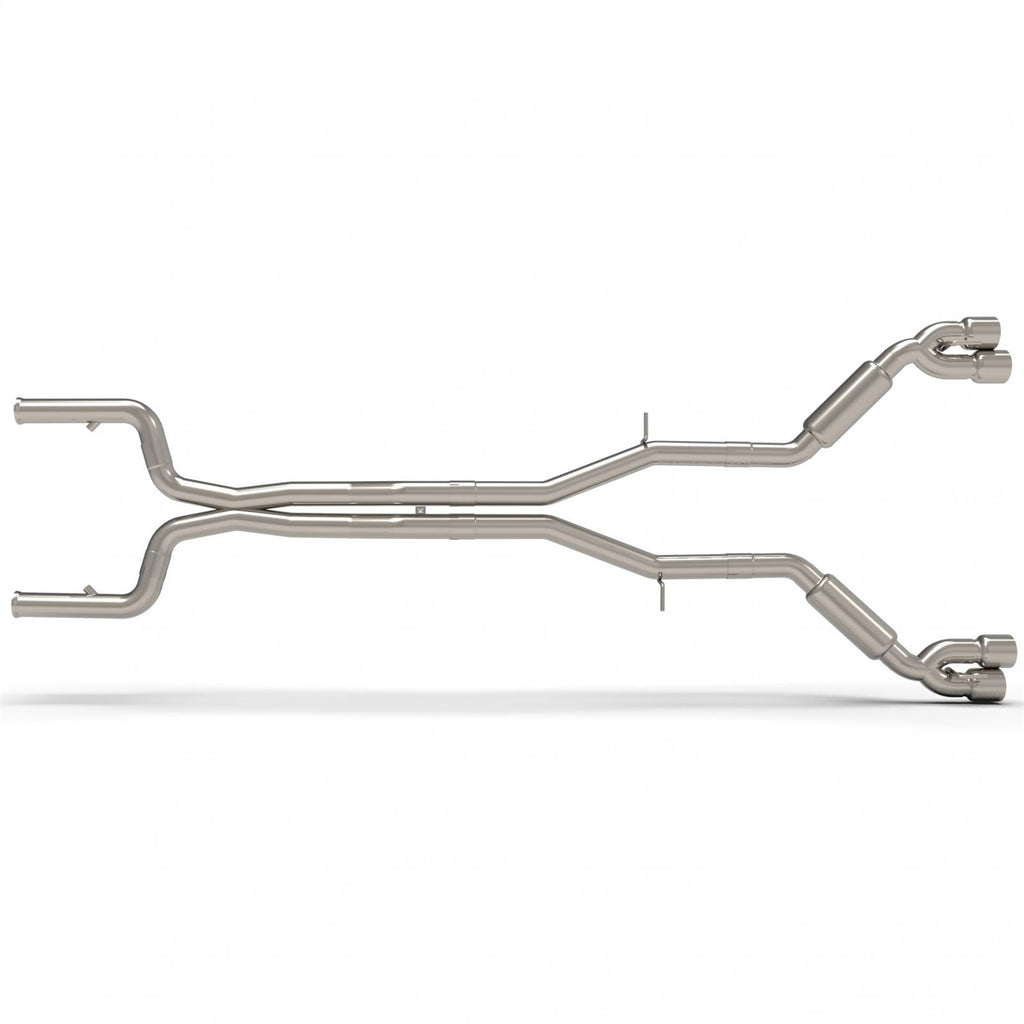 Kooks Custom Headers 22605151SS 3in. Competition Only Header-Back Street Screamer Exhaust w/Polished Quad Tips. for Select Chevrolet Camaro