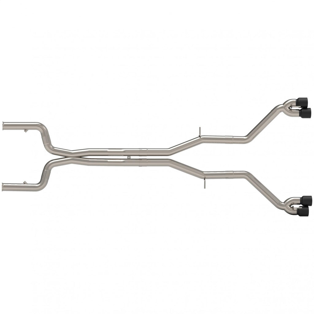 Kooks Custom Headers 22605161MD 3in. Competition Only Header-Back Muffler Delete Exhaust w/Black Quad Tips. for Select Chevrolet Camaro