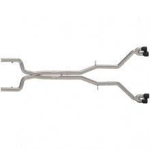 Load image into Gallery viewer, Kooks Custom Headers 22605161MD 3in. Competition Only Header-Back Muffler Delete Exhaust w/Black Quad Tips. for Select Chevrolet Camaro
