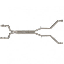 Load image into Gallery viewer, Kooks Custom Headers 22605201MD 3in. Catted Header-Back Muffler Delete Exhaust w/Polished Tips. for Select Chevrolet Camaro