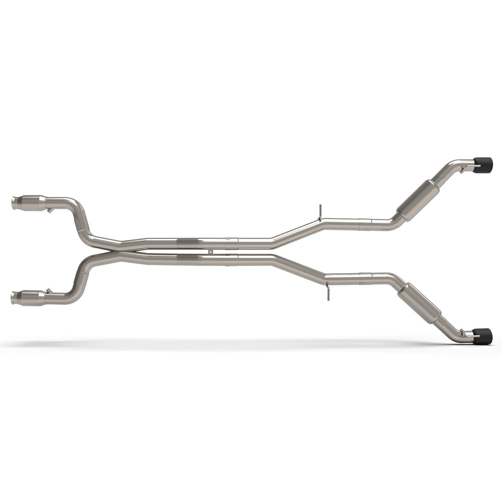 Kooks Custom Headers 22605211SS 3in. Catted Header-Back Street Screamer Exhaust w/Black Tips. for Select Chevrolet Camaro