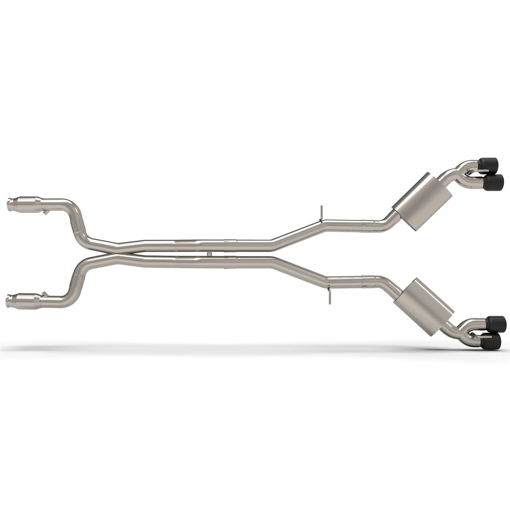 Kooks Custom Headers 22605261 3in. SS Catted Header-Back Exhaust w/Black Quad Tips. 2016-2024 Camaro SS. for Select Chevrolet Camaro