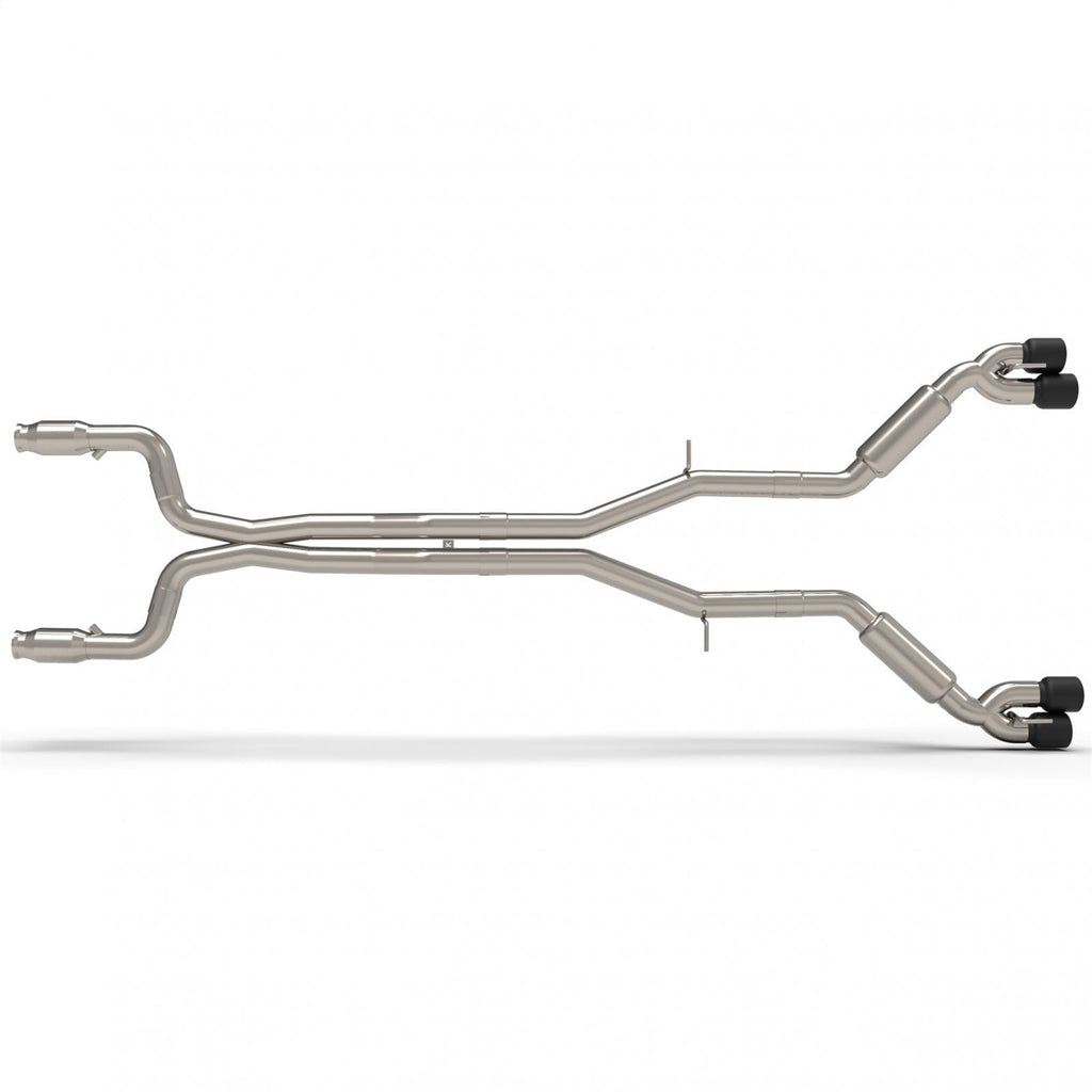 Kooks Custom Headers 22605261SS 3in. Catted Header-Back Street Screamer Exhaust w/Black Quad Tips. for Select Chevrolet Camaro