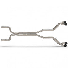 Load image into Gallery viewer, Kooks Custom Headers 22605261SS 3in. Catted Header-Back Street Screamer Exhaust w/Black Quad Tips. for Select Chevrolet Camaro