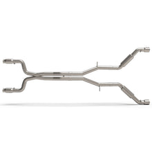 Load image into Gallery viewer, Kooks Custom Headers 22605301SS 3in. GREEN Catted Header-Back Street Screamer Exhaust w/Polished Tips. for Select Chevrolet Camaro