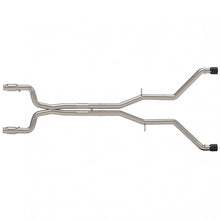 Load image into Gallery viewer, Kooks Custom Headers 22605311MD 3in. GREEN Catted Header-Back Muffler Delete Exhaust w/Black Tips. for Select Chevrolet Camaro