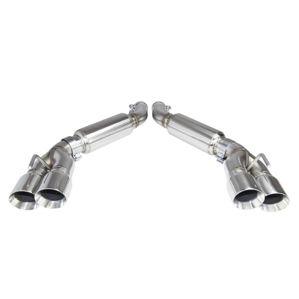 Kooks Custom Headers 22606250 3in. SS Axle-Back Exhaust w/Quad SS Tips. 2016-2024 Camaro SS/ZL1. for Select Chevrolet Camaro