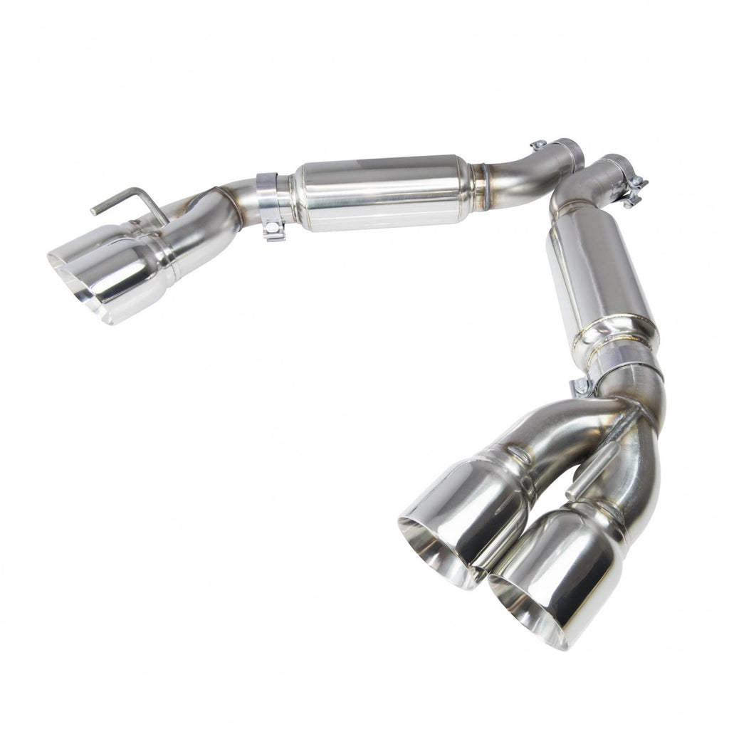 Kooks Custom Headers 22606250 3in. SS Axle-Back Exhaust w/Quad SS Tips. 2016-2024 Camaro SS/ZL1. for Select Chevrolet Camaro