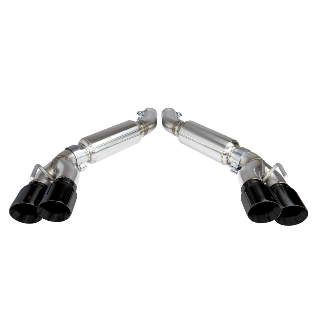 Kooks Custom Headers 22606260 3in. Axle-Back Exhaust w/Quad Black Tips. 2016-2024 Camaro SS/ZL1. for Select Chevrolet Camaro