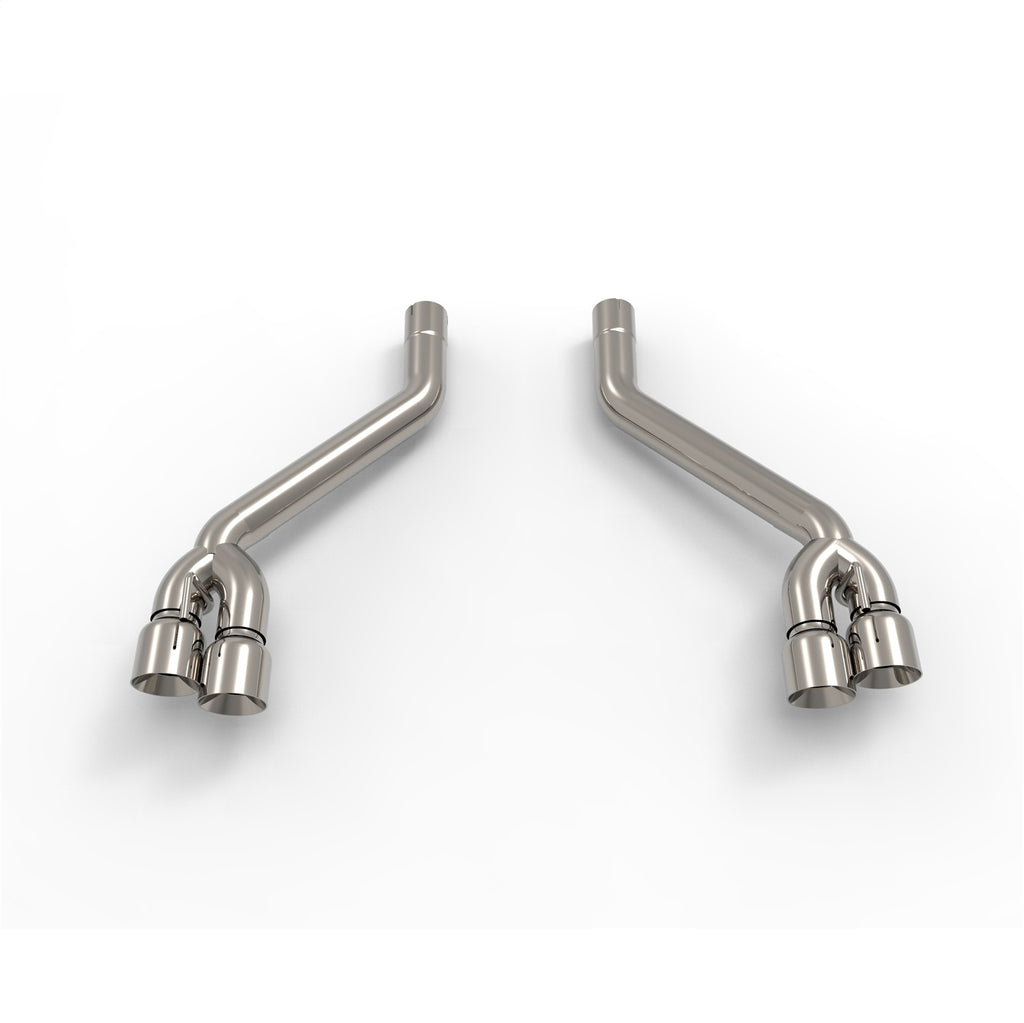 Kooks Custom Headers 22606270 3in. SS Muffler Delete Axle-Back w/Quad SS Tips. 2016-2024 Camaro SS/ZL1. for Select Chevrolet Camaro