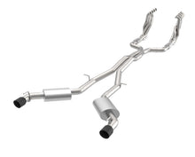 Load image into Gallery viewer, Kooks Custom Headers 2260F421 1-7/8in. Headers/Catted Exhaust Kit w/Black Dual Tips. 2016-2024 Camaro SS. for Select Chevrolet Camaro