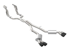 Load image into Gallery viewer, Kooks Custom Headers 2260F426 1-7/8in. Headers/Catted Exhaust Kit w/Black Quad Tips. 2016-2024 Camaro SS. for Select Chevrolet Camaro