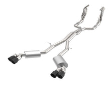Load image into Gallery viewer, Kooks Custom Headers 2260F426 1-7/8in. Headers/Catted Exhaust Kit w/Black Quad Tips. 2016-2024 Camaro SS. for Select Chevrolet Camaro