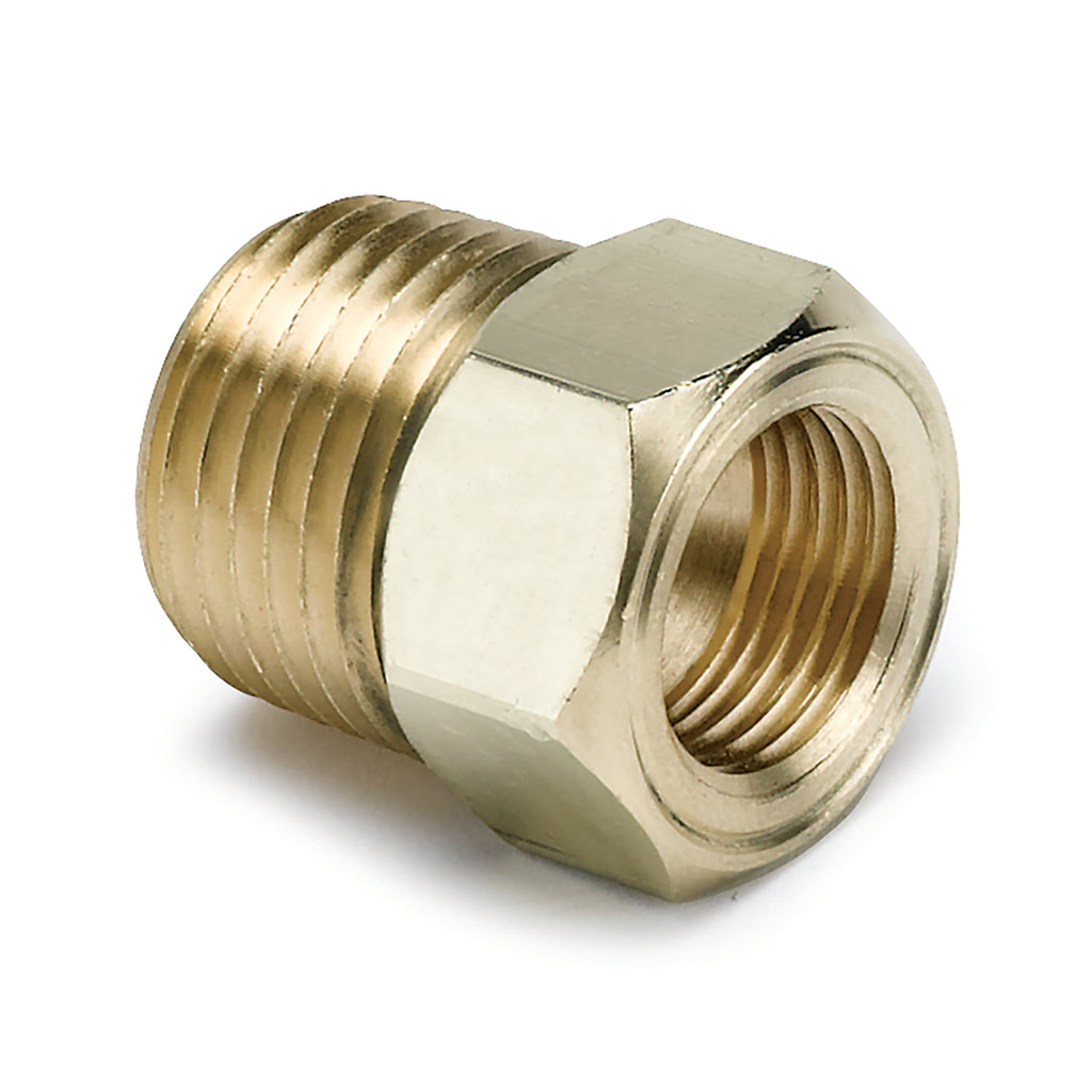 AutoMeter 2264 FITTING, ADAPTER, 1/2" NPT MALE, BRASS, FOR MECH.TEMP. GAUGE