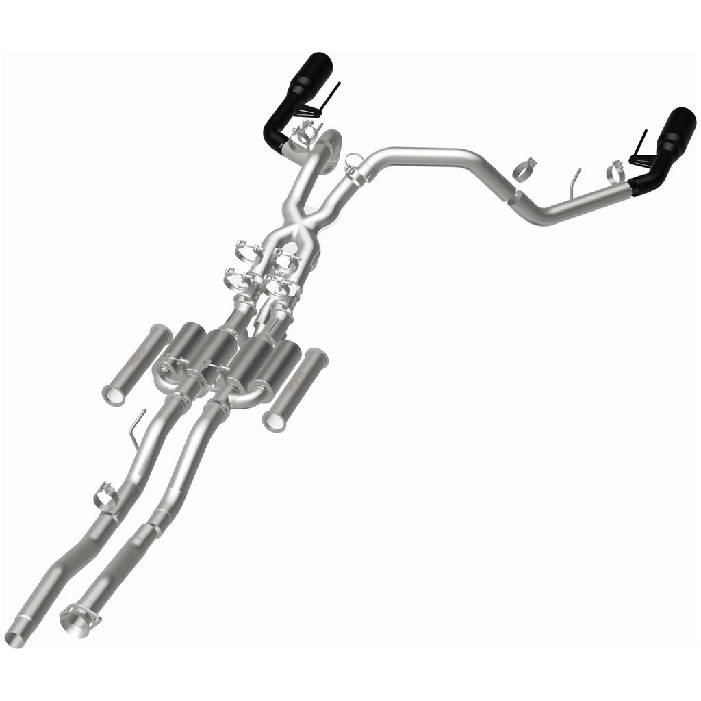 MagnaFlow Exhaust Products 19651 xMOD Series Black Coated Tips Cat-Back System for Select Ford F-150