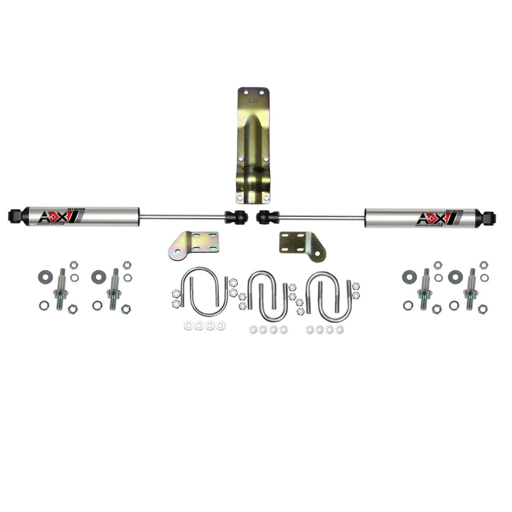 Skyjacker 2270 ADX 2.0 CNC Machined Polished Aluminum Dual Stabilizer Kit. for Select Dodge Ram 2500, Dodge Ram
