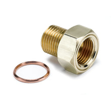 Load image into Gallery viewer, AutoMeter 2275 FITTING, ADAPTER, M16X1.5 MALE, BRASS, FOR MECH. TEMP. GAUGE