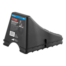 Load image into Gallery viewer, CURT 22800 Wheel Chock Set (Up to 17" Wide Wheels)