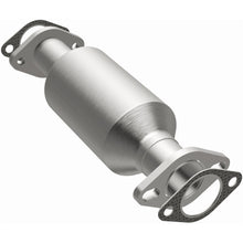 Load image into Gallery viewer, MagnaFlow Exhaust Products 23235 Standard Grade Direct-Fit Catalytic Converter for Select Dodge Challenger, Dodge Colt, Hyundai Excel, Mitsubishi Cordia, Mitsubishi Mirage, Mitsubishi Precis, Mitsubishi Tredia, Plymouth Champ, Plymouth Colt