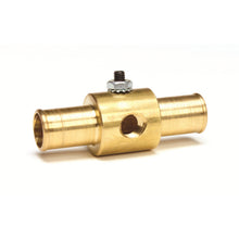 Load image into Gallery viewer, AutoMeter 2281 FITTING, ADAPTER, HEATER HOSE, 3/4", 1/8" NPTF FEMALE, BRASS