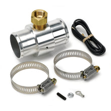 Load image into Gallery viewer, AutoMeter 2283 FITTING, ADAPTER, RADIATOR HOSE, 1.5", 3/8" NPTF FEMALE, ALUMINUM