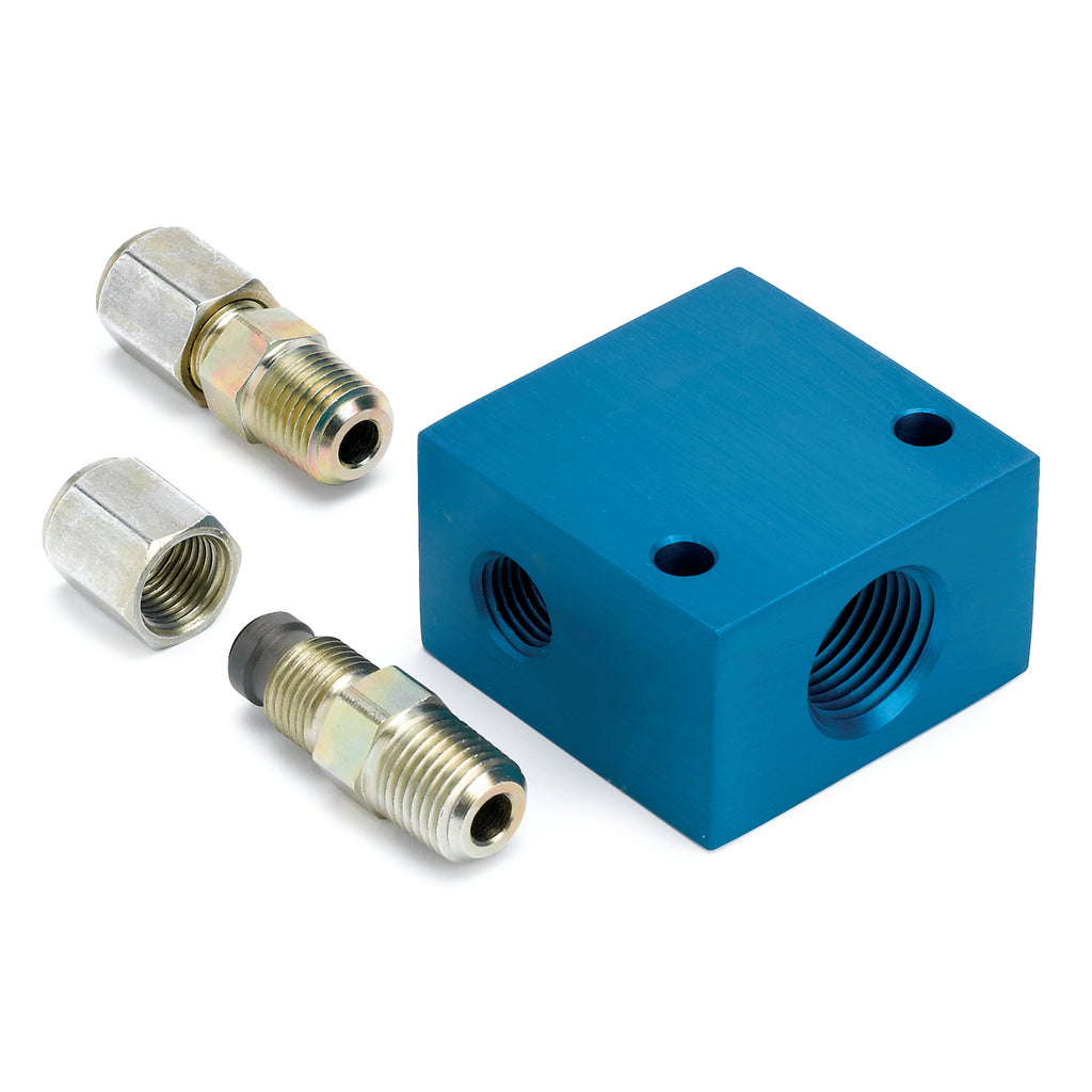 AutoMeter 2287 FITTING, ADAPTER, TRANSMISSION LINE, 5/16" OD TUBING, 1/2" NPTF