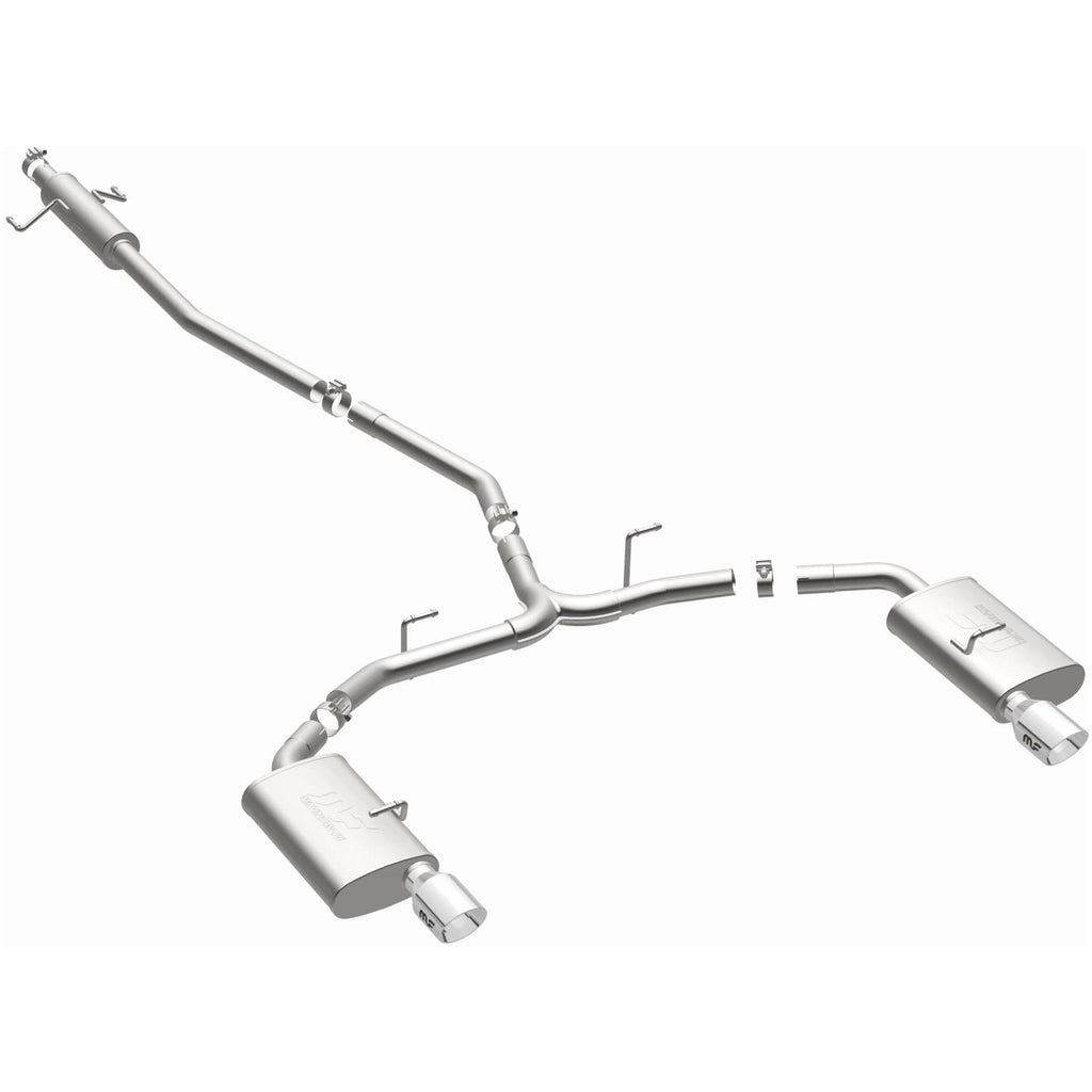 MagnaFlow Exhaust Products 15552 Street Series Polished Cat-Back System for Select Ford Fusion