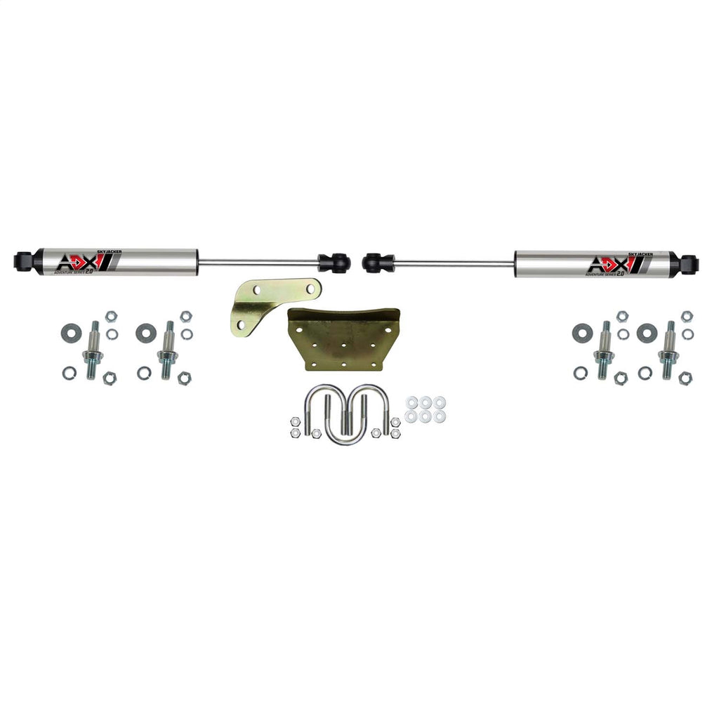 Skyjacker 2299 ADX 2.0 CNC Machined Polished Aluminum Dual Stabilizer Kit. for Select Ford Excursion, Ford F-250, Ford F-250 Super Duty, Ford F-350 Super Duty