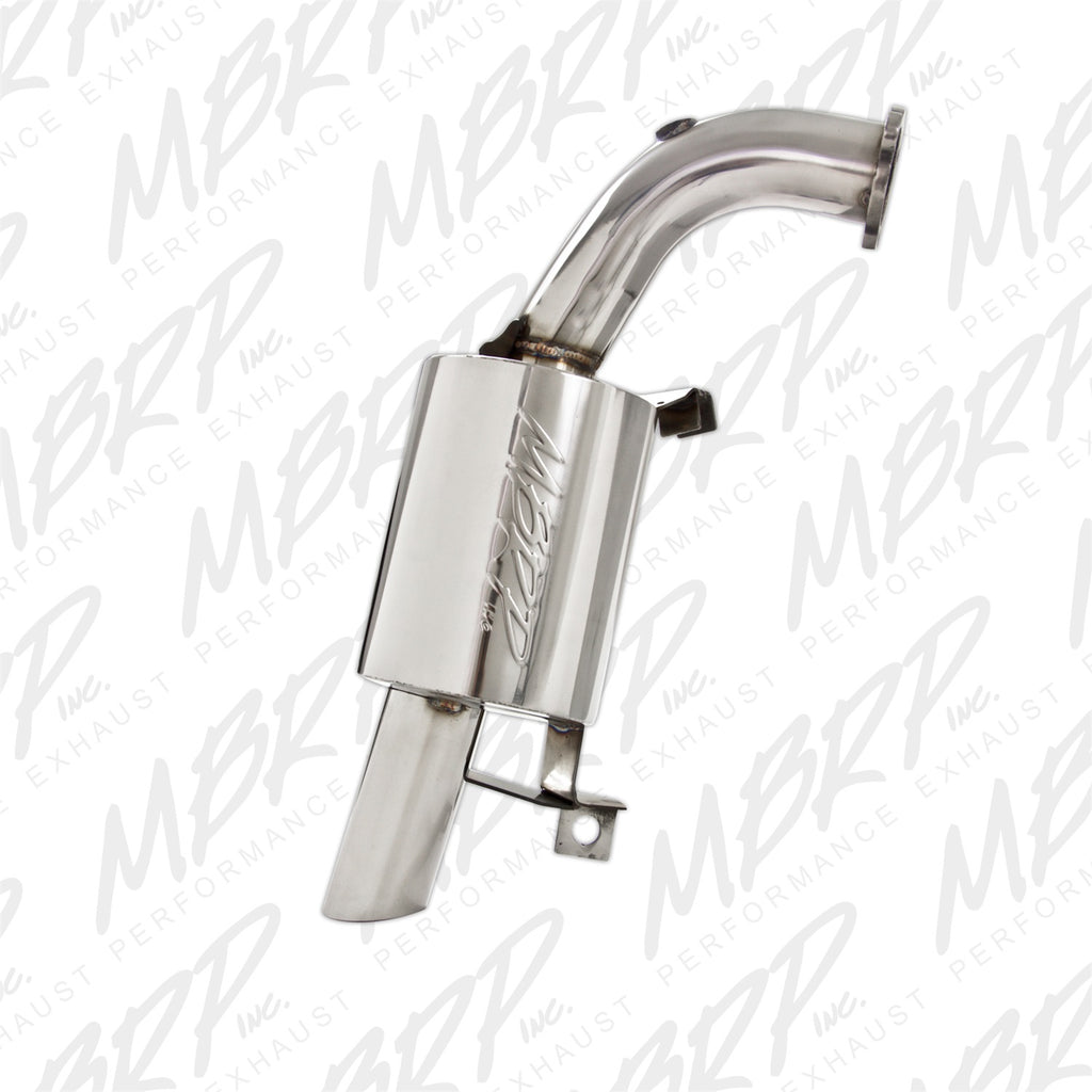 MBRP Exhaust 229T610 Snowmobile Trail Exhaust for Select Arctic Cat M 153, Arctic Cat M HCR 162, Arctic Cat M Limited 162, Arctic Cat M Sno Pro 162, Arctic Cat ProClimb M 1100, Arctic Cat ProClimb M Sno Pro, Arctic Cat ProClimb M Sno Pro 50th, Arctic Cat