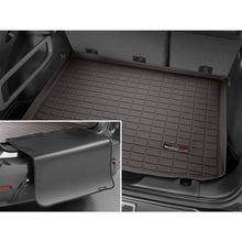 Load image into Gallery viewer, 22C-Qx60-Behind-3Rd-Row-Cargo-WBumper-Protector-Cocoa