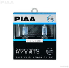 Load image into Gallery viewer, PIAA 23-10108 H8 Xtreme White Hybrid Replacement Bulb for Select Audi A3, Audi A3 Quattro, Audi A4, Audi A4 Quattro, Audi A4 allroad, Audi A5, Audi A5 Quattro, Audi Q3, Audi Q3 Quattro, Audi Q5, Audi S4, Audi S5, Audi SQ5, Audi allroad, BMW 228i, BMW