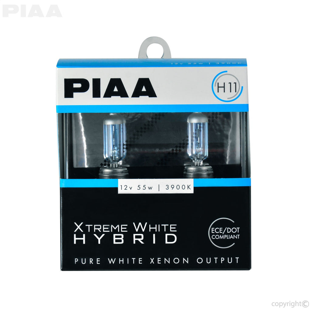 PIAA 23-10111 H11 Xtreme White Hybrid Replacement Bulb for Select Acura ILX, Acura MDX, Acura RDX, Acura RL, Acura TL, Acura TSX, Acura ZDX, Alfa Romeo Giulia, Audi A3, Audi A3 Quattro, Audi A4, Audi A4 Quattro, Audi A4 allroad, Audi A5, Audi A5 Quattro,