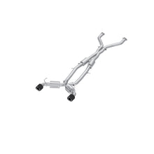 Load image into Gallery viewer, 23-24-Nissan-Z-3.0L-Armor-Pro-T304-Stainless-Steel-3In-Cat-Back-Dual-Rear-Exit-W-5In-Od-Cf-Tip