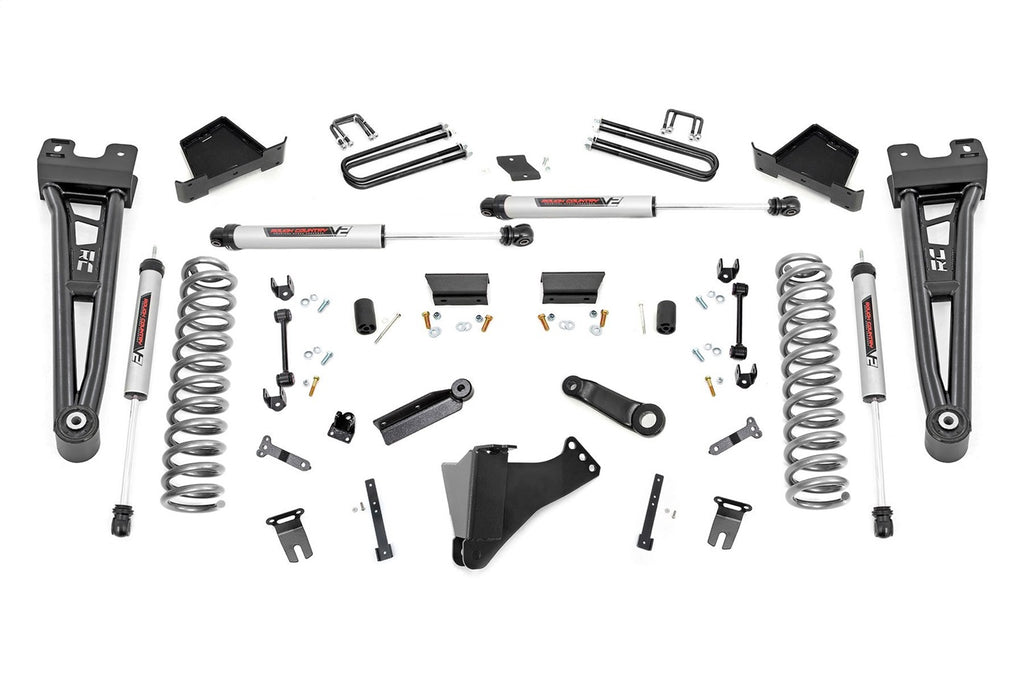 Rough Country 41270 Suspension Lift Kit w/Shocks for Select Ford F-250 Super Duty, Ford F-350 Super Duty