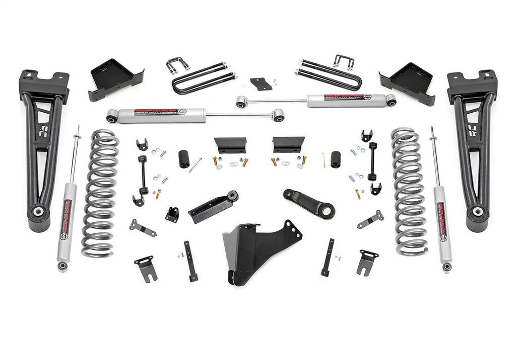 Rough Country 41230 Suspension Lift Kit w/Shocks for Select Ford F-250 Super Duty, Ford F-350 Super Duty