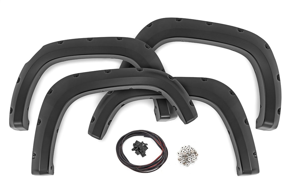 Rough Country F-C12311-GAZ Pocket Fender Flares for Select Chevrolet Colorado